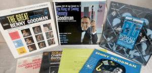ビッグバンドジャズ、ジャズヴォーカル（ベニー・グッドマン、ビリー・ホリデイ、フランク・シナトラ、ウディ・ハーマン、ジミー・ラッシング）