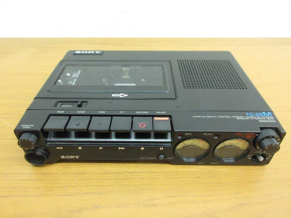 レコードの買取専門店「TU-Field」では、SONY TC-D5M/カセットデンスケを高価買取しております