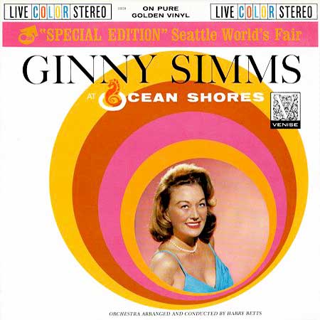レコード買取専門店「TU-Field」では、ジニー・シムズ（Ginny Simms）『Ginny Simms At Ocean Shores』のレコードを高価買取しております