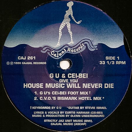 レコード買取専門店「TU-Field」では、G U & Cei-Bei『House Music Will Never Die』のレコードを高価買取しております