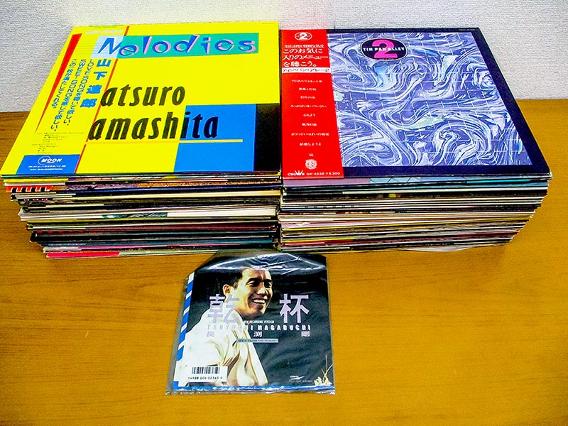 大阪のレコード買取専門店「TU-Field」では、山下達郎や細野晴臣（ティン・パン・アレー）、大瀧詠一などの邦楽のLPレコードを高価買取いたします