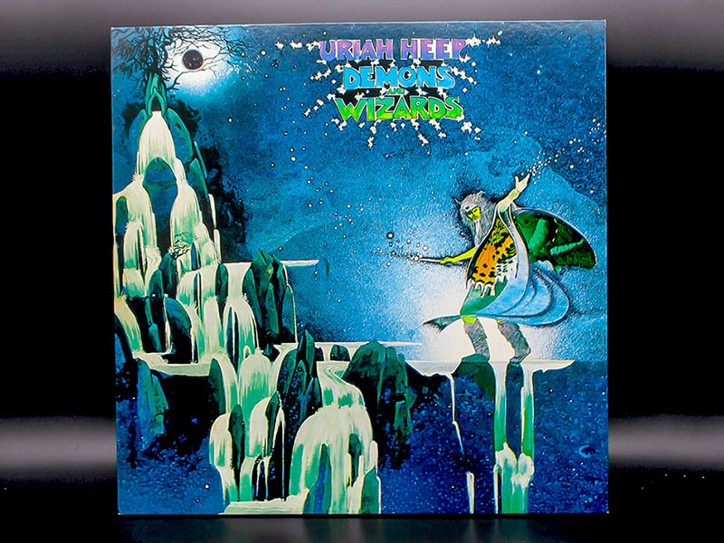 Uriah Heep(ユーライア・ヒープ)のレコード「Demons and Wizards」(悪魔と魔法使い)のレコードを高価買取いたします