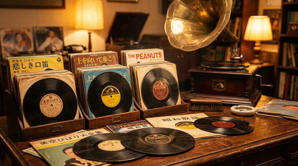 【プロ鑑定士が公開】美空ひばりの高額買取レコード名盤・相場一覧