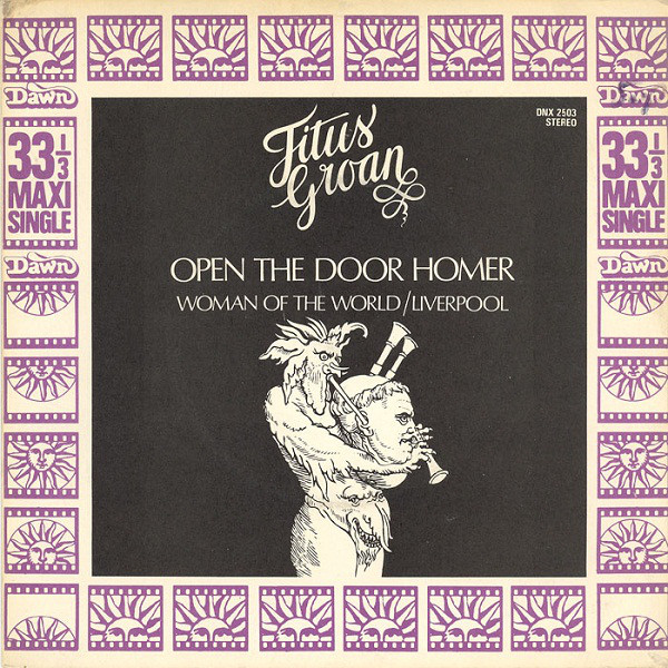 レコード買取専門店「TU-Field」では、タイタス・グローン『OPEN THE DOOR HOMER』のレコードを高価買取しております