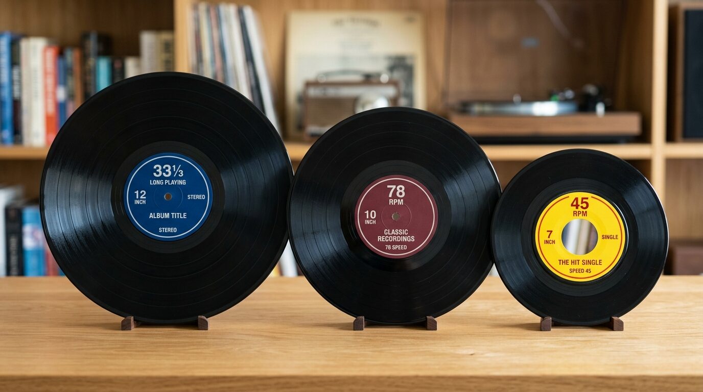 レコードの主な種類