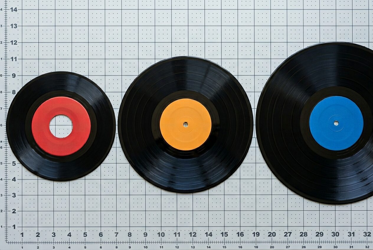 レコードサイズの見分け方