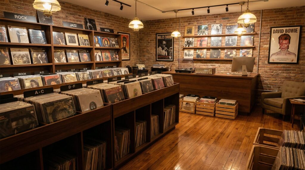 レコード買取専門店で売る