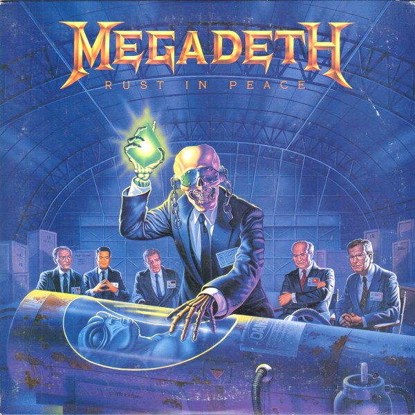 Megadeth / Rust In Peace (US Capitol C1-91935 / Original / 希少アナログ) HR HM レコード 高価買取 買取価格