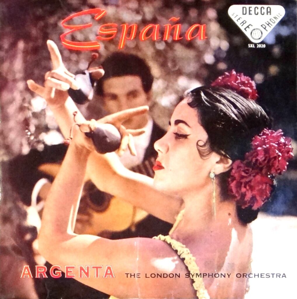 Ataulfo Argenta / Espana (UK Decca SXL 2020 / ED1 WB溝) クラシック レコード 買取価格 高価買取