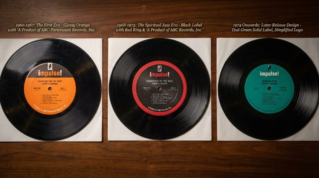 ラベルの色でわかる！オリジナル盤と再発盤の違い