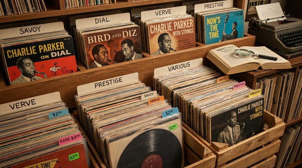 チャーリー・パーカー・レコードの買取相場（レーベル別・作品別）