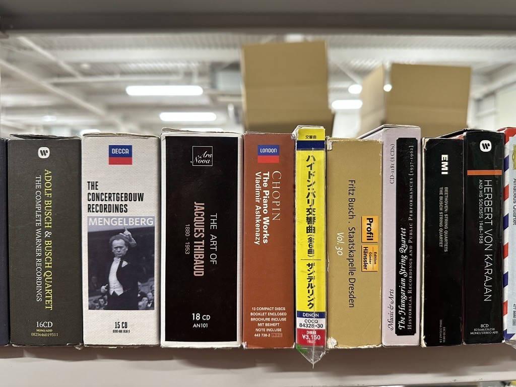 奈良市でクラシックCD約700点を持ち帰り査定しました-3