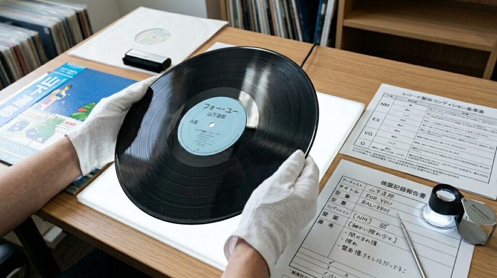 1円でも高く！レコードを売る前の状態チェックと査定のコツ