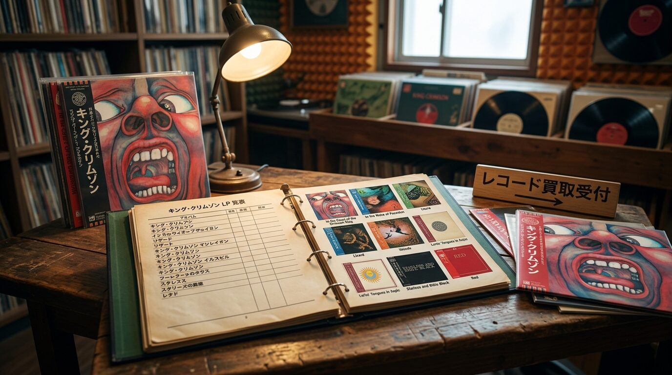 キング・クリムゾンのLPアルバム買取価格一覧のイメージ画像