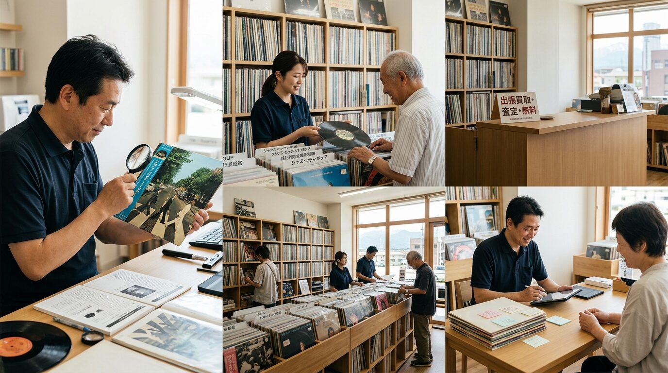 富山のレコード買取業者を選ぶ5つのポイントのイメージ画像