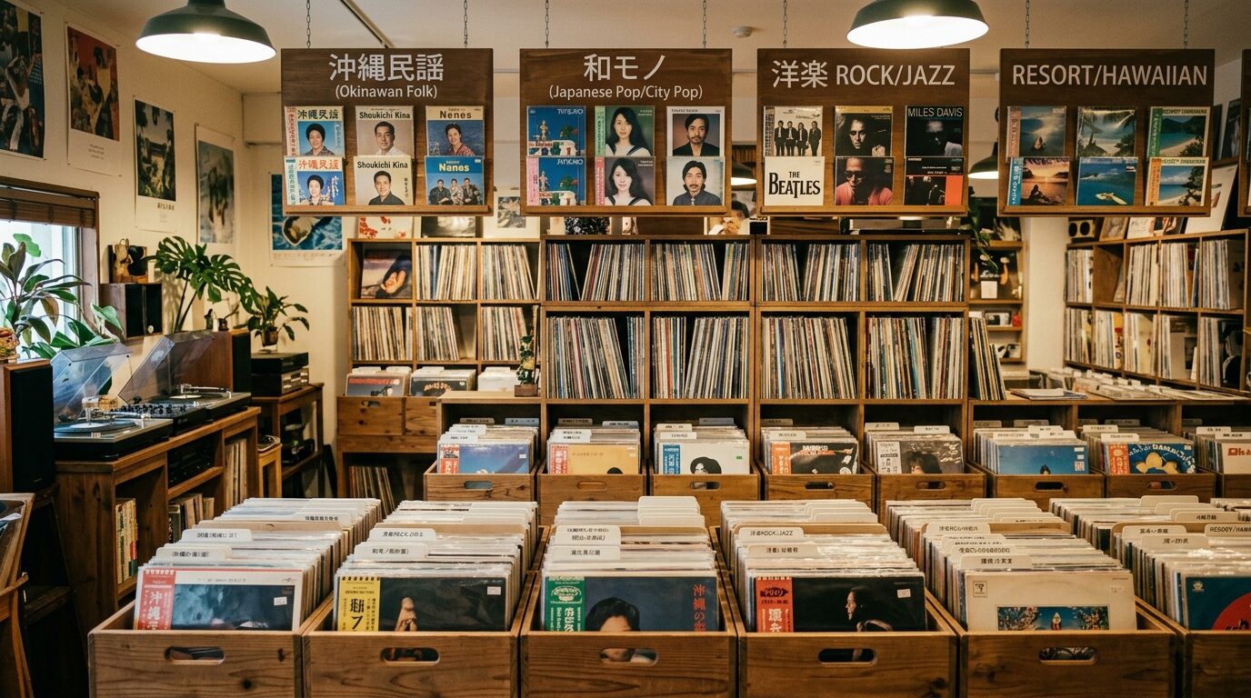 沖縄のレコード買取相場一覧|ジャンル別・アーティスト別の価格目安のイメージ画像