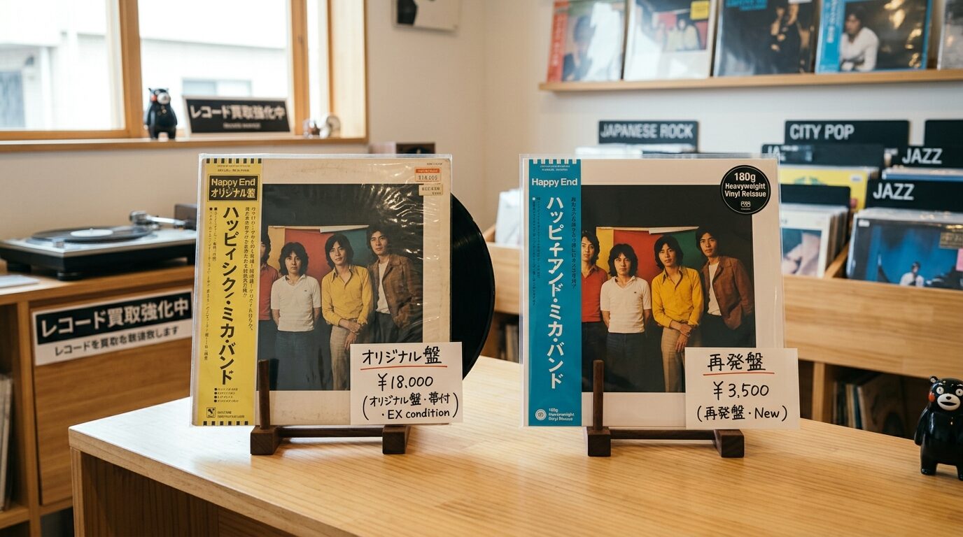 オリジナル盤と再発盤の価格差|売る前に知っておくべき重要知識のイメージ画像