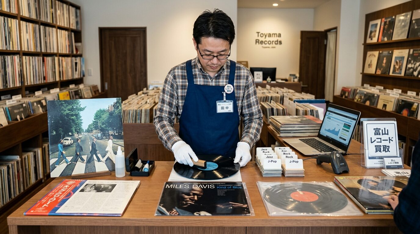 レコードを高く売るための4つのコツのイメージ画像