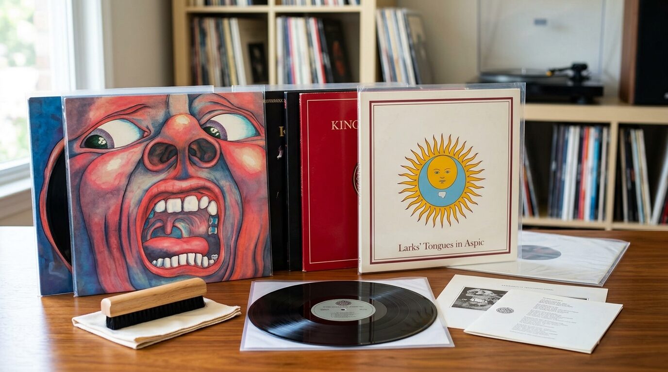 キング・クリムゾンのレコードを高く売る5つのコツのイメージ画像