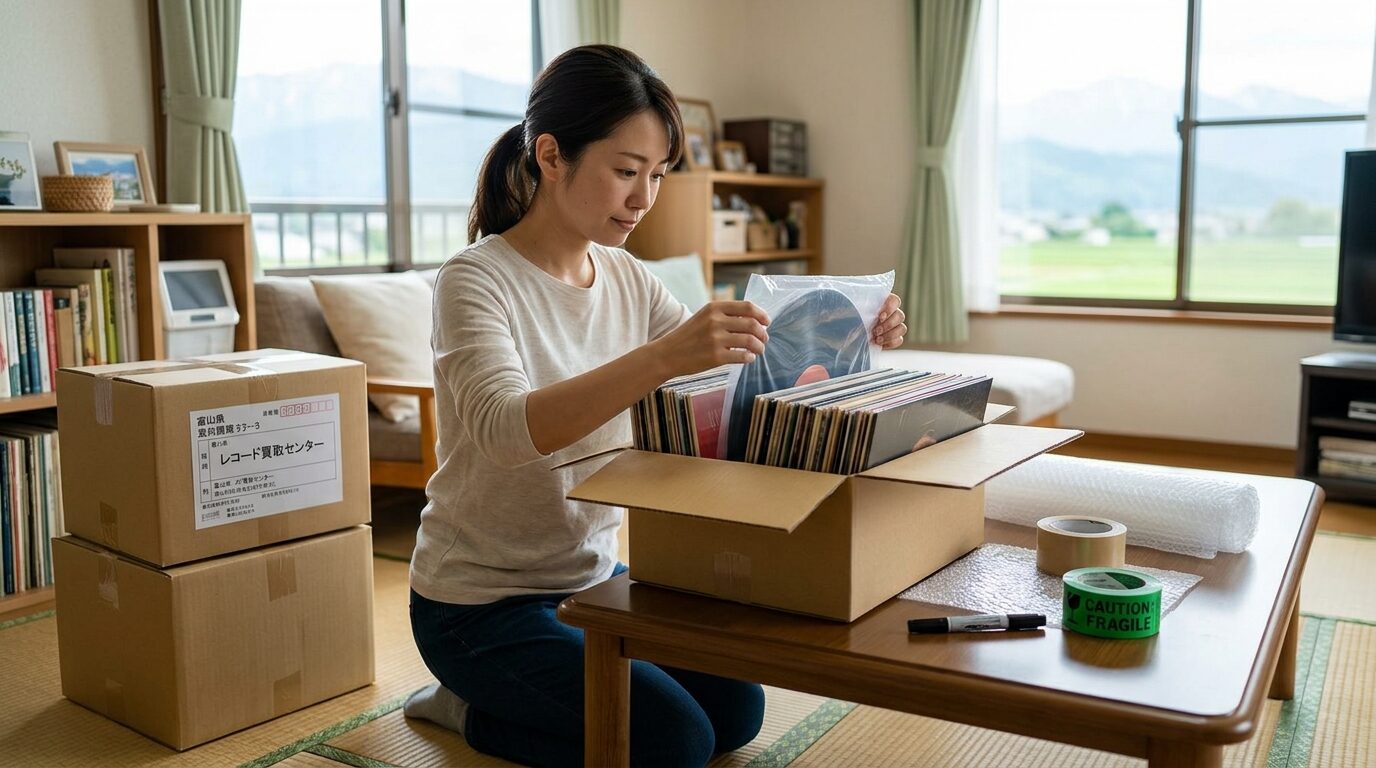富山から宅配買取を利用する手順【梱包・発送ガイド】のイメージ画像
