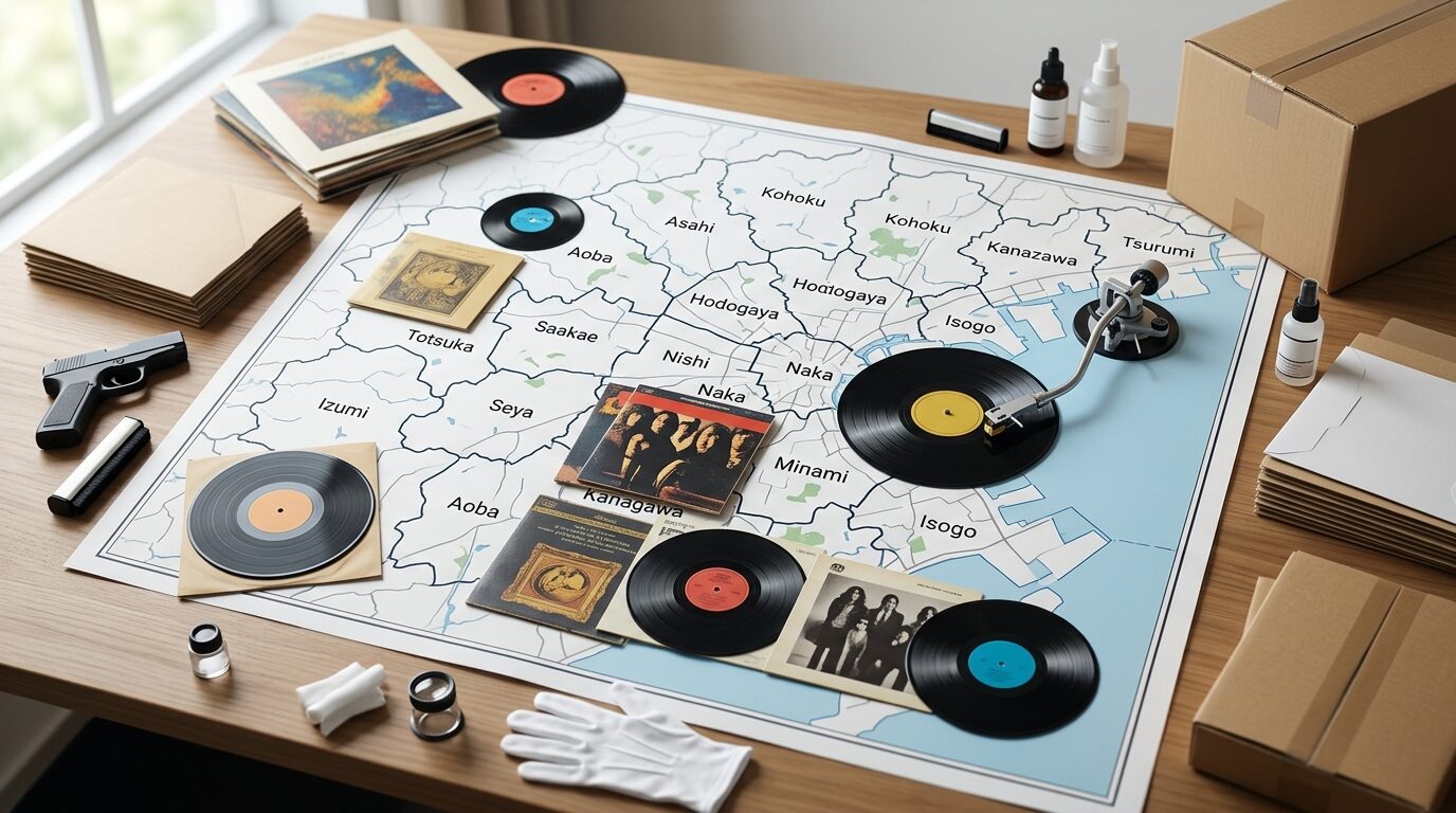 横浜エリアの出張買取対応地域と区別おすすめ業者のイメージ画像