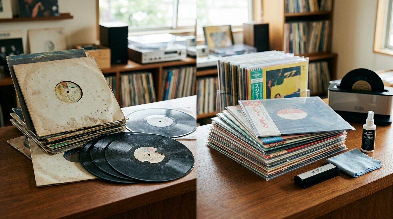 買取を断られやすいレコードの特徴と対処法のイメージ画像