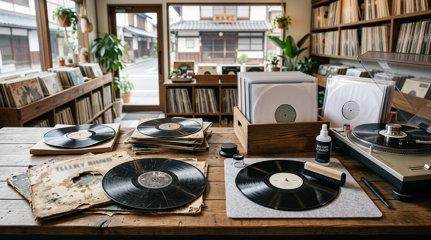 買取を断られやすいレコードの特徴と対処法のイメージ画像