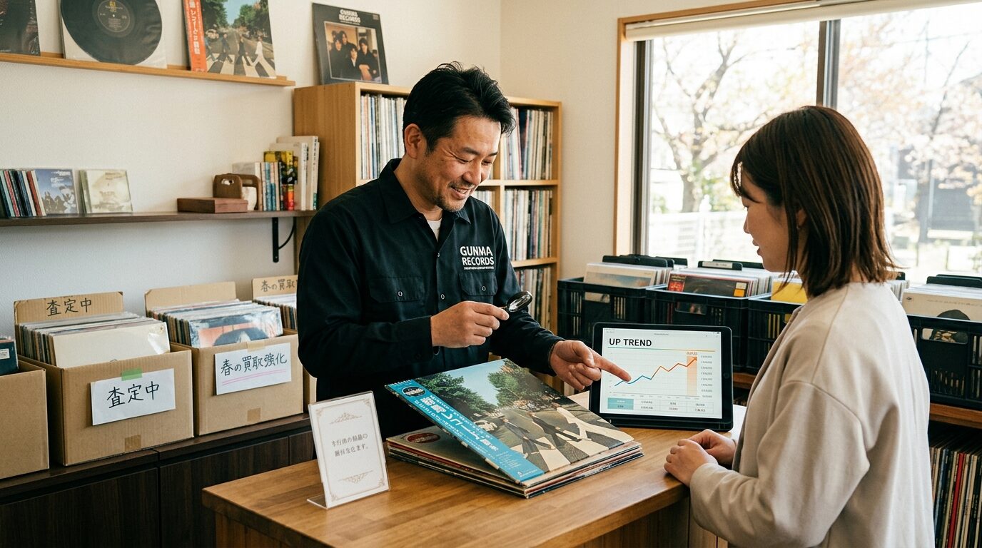 季節・時期による相場変動|レコードを売るベストタイミングのイメージ画像