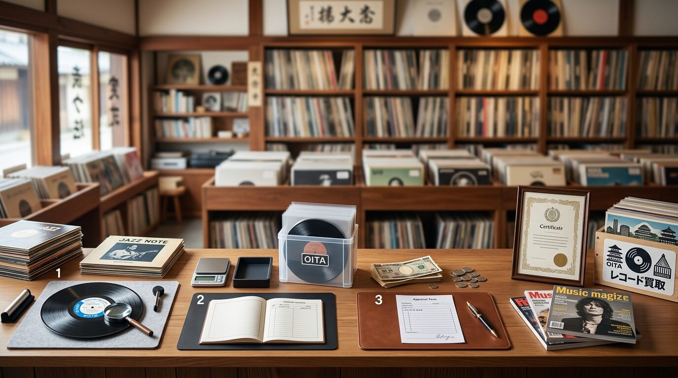 大分のレコード買取業者の失敗しない選び方｜4つのポイントのイメージ画像