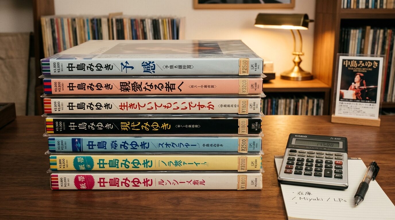 中島みゆきレコードの買取相場まとめ【2026年最新】