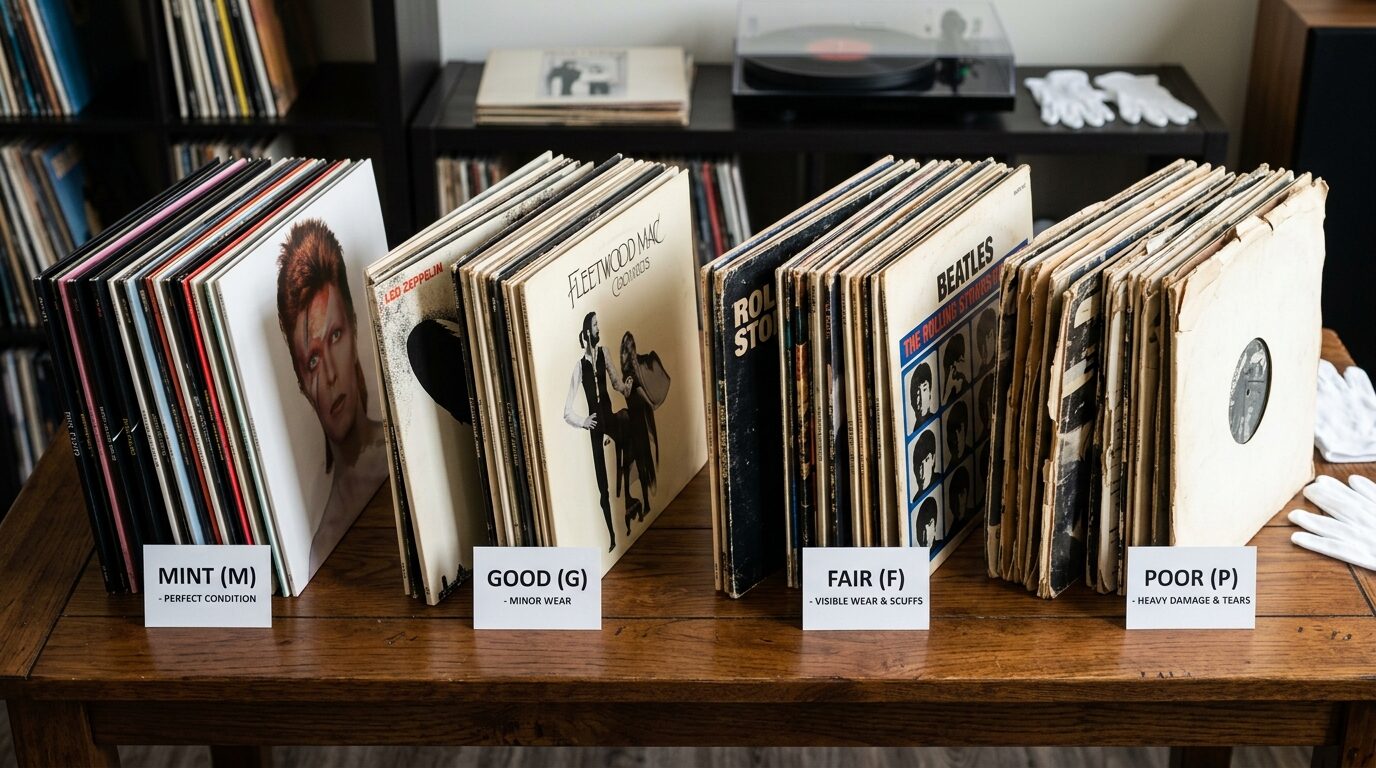 レコードの状態・枚数別の業者選び戦略