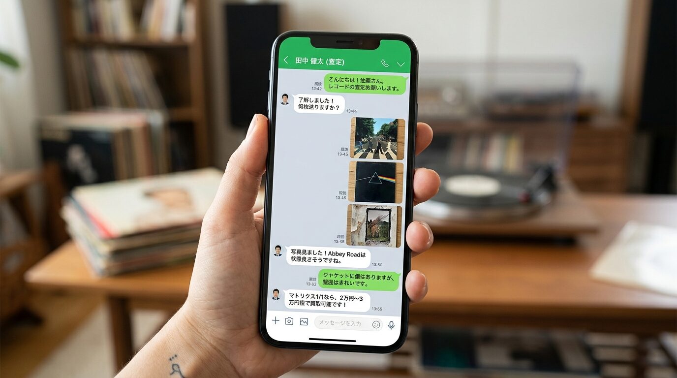 LINE査定の具体的な進め方｜写真の撮り方から査定結果まで