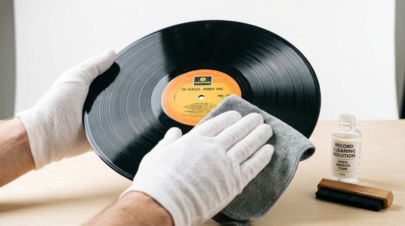 山口百恵のレコードのクリーニング・保管方法