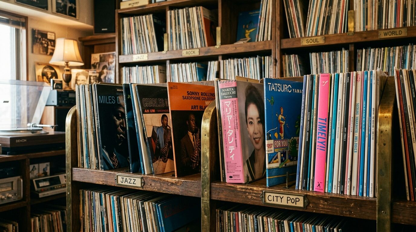 レコード買取相場をジャンル別に一覧表で紹介