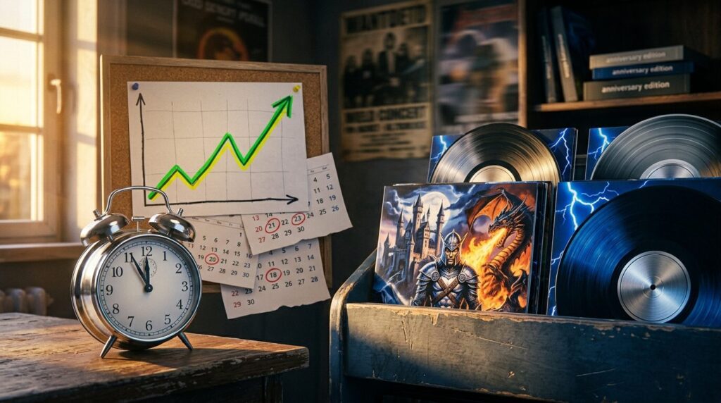 メロディックスピードメタルのレコードを売るベストタイミングとは？ メロスピ