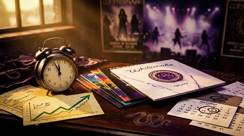 ホワイトスネイクのレコードを売るベストタイミングとは?