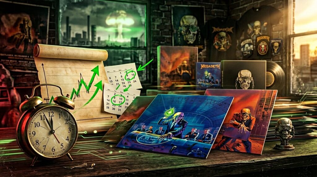 メガデスのレコードを売るベストタイミングとは？