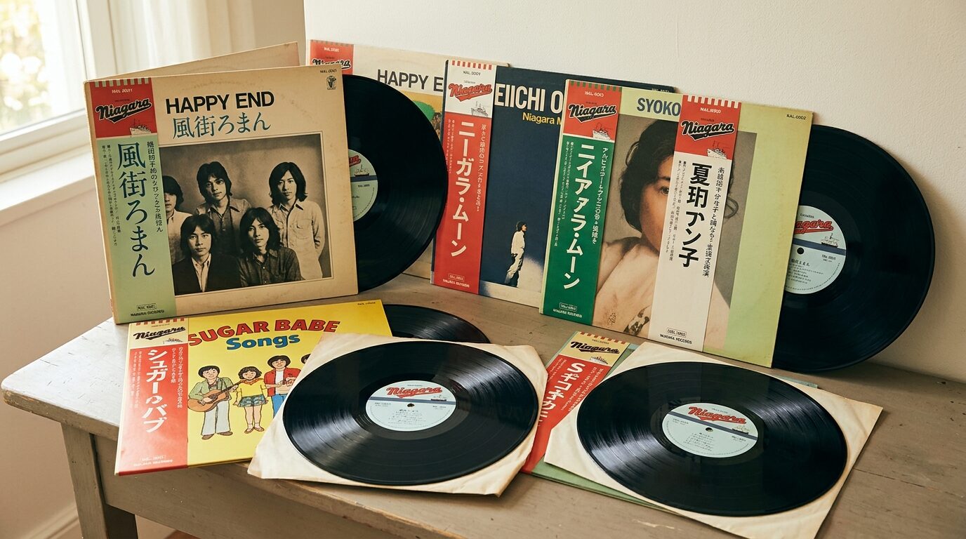 ナイアガラ・レーベル作品と関連グループ盤の買取相場