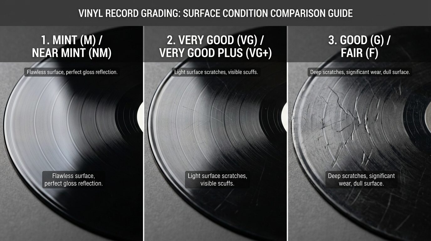 盤質・コンディションが査定額に与える影響｜グレーディング基準を解説
