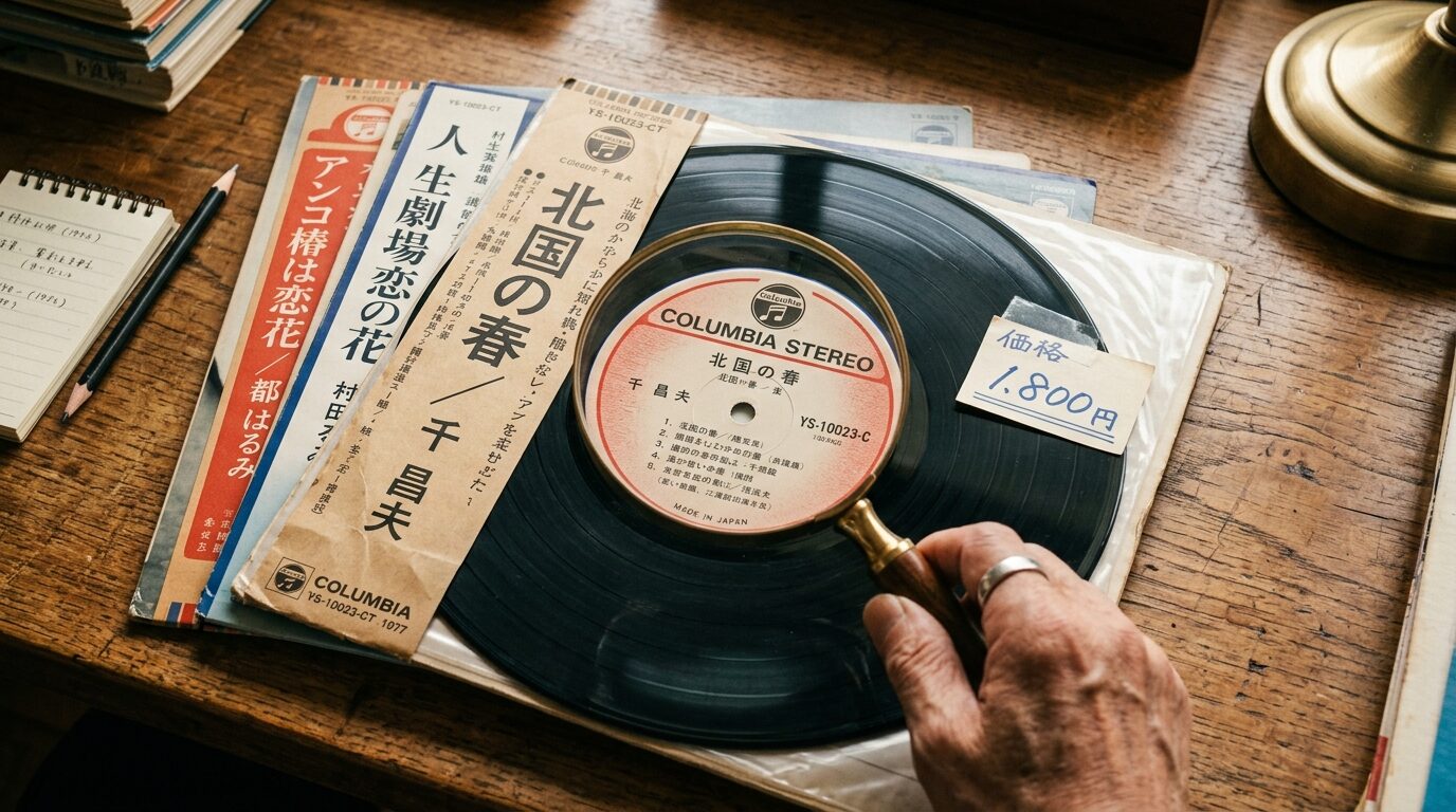 藤圭子レコードの買取相場はいくら?【2026年最新】