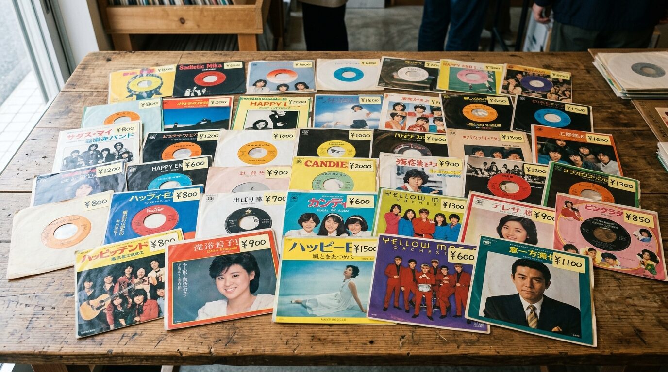 アリスの人気シングル盤の買取価格表