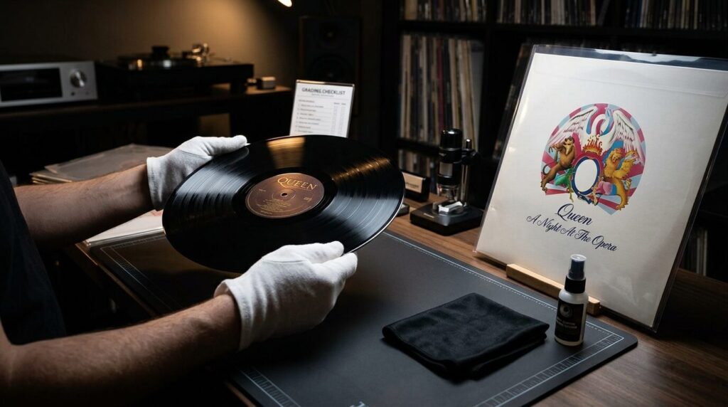 クイーンのレコードを1円でも高く売るための状態チェックと査定のコツ