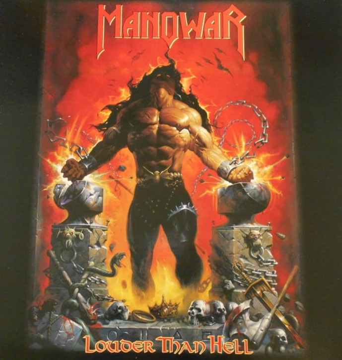 MANOWAR(マノウォー)|90年代中盤の寡少プレス盤『LOUDER THAN HELL』