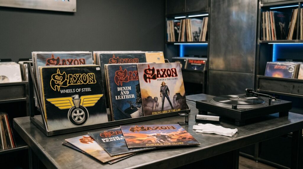 サクソンのレコード買取ならTU-Fieldにお任せください