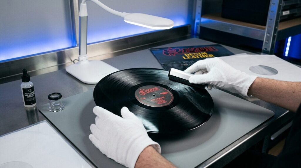 サクソンのレコードを1円でも高く!売る前の状態チェックと査定のコツ