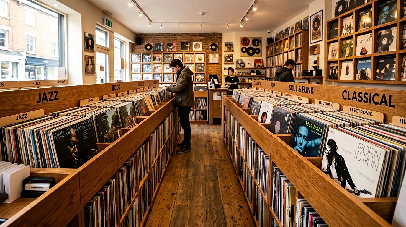 レコードのジャンル別に強い業者の見分け方