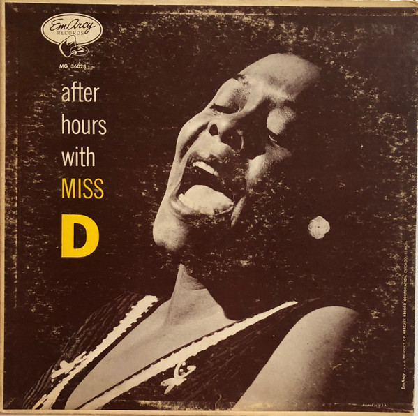 Dinah Washington / After Hours With Miss "D"