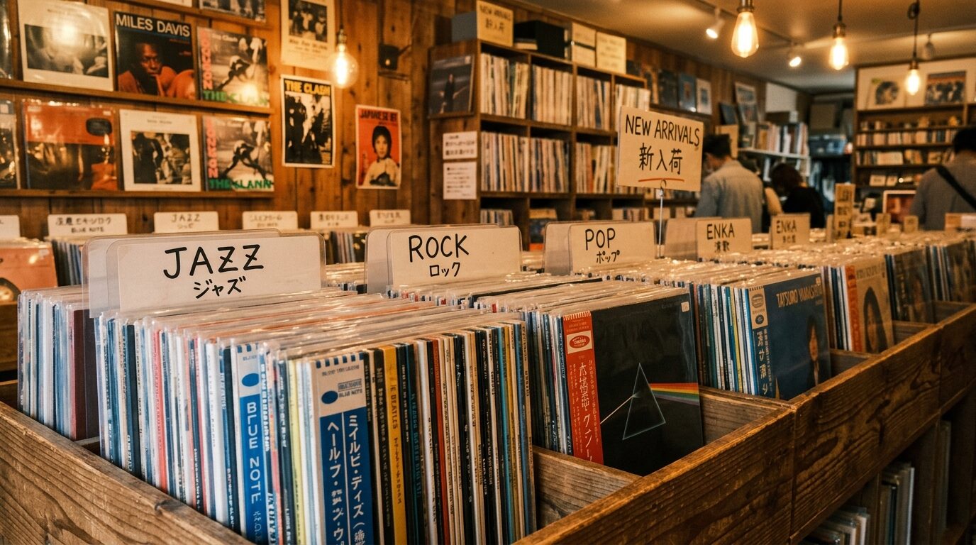 レコード買取価格の一覧表｜ジャンル別に2026年最新相場を掲載