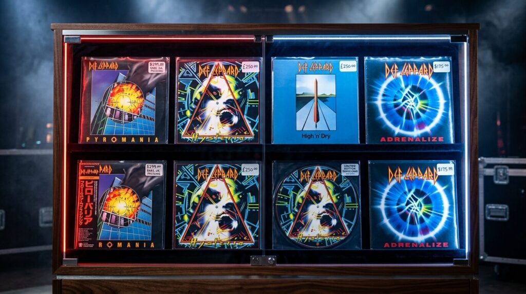 デフ・レパード(Def Leppard)のレコード高額買取リスト・相場一覧