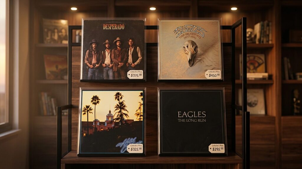 【プロ鑑定士が公開】イーグルス (Eagles)の高額買取レコード名盤・相場一覧